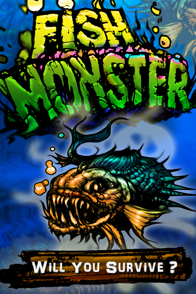 Fish Monsters The scary ocean predators game Games Adventure